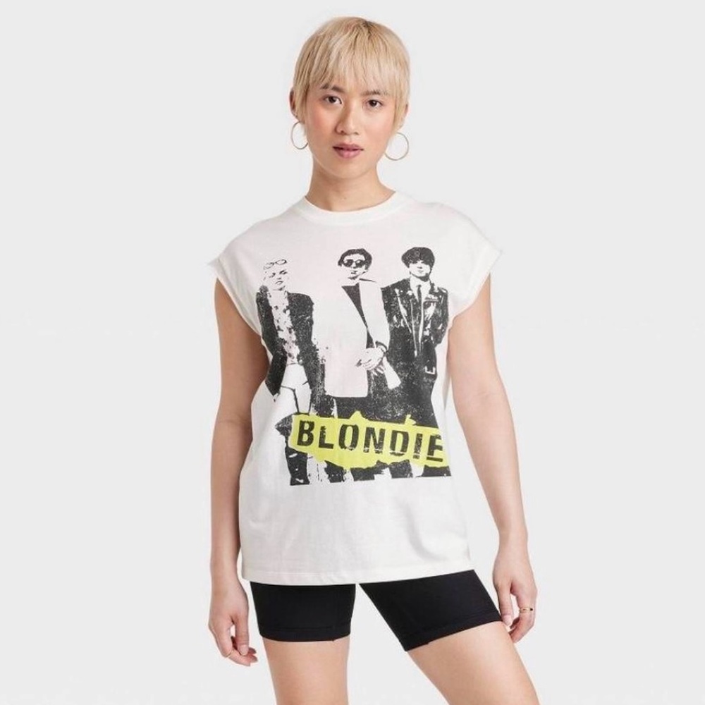 Blondie Graphic Sleeveless Tee Shirt Size XL